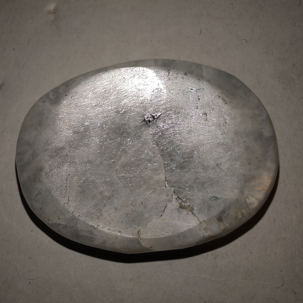 Moonstone worry stone. - Picture 2 of 5